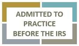 Admitted to practice before the IRS